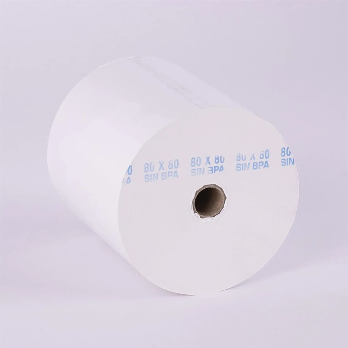 Avis APLI Lot de 8 Bobines Papier thermique Sans Bisphénol 80 x 80 x 12 mm