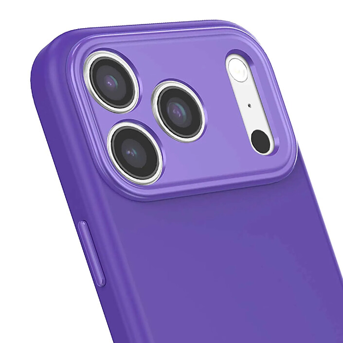 Acheter Decoded Coque MagSafe en Silicone Antimicrobienne Compatible pour iPhone 17 Pro Violet