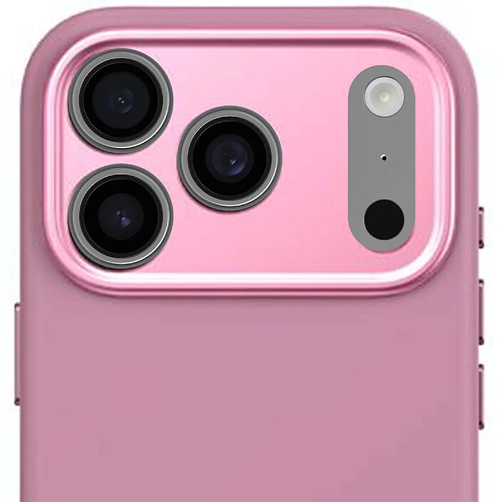 Avis Decoded Coque MagSafe pour iPhone 17 Pro en Silicone Antimicrobienne Antichoc Rose