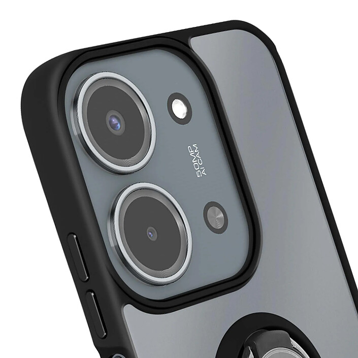 Acheter Avizar Coque pour Redmi 15C avec Support Anneau et Fixation Magnétique Noir