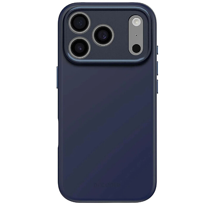 Decoded Coque MagSafe pour iPhone 17 Pro en Silicone Antimicrobienne Ultra Résistant Bleu marine