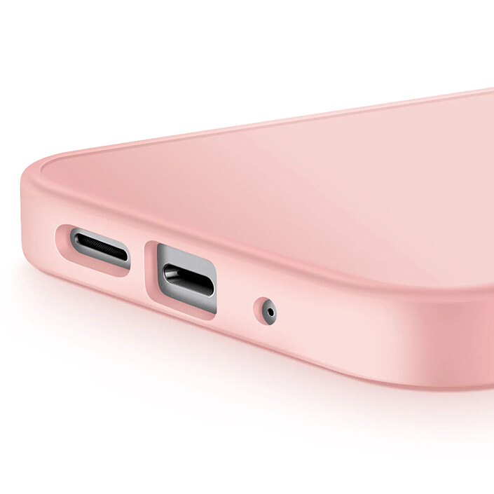 Acheter Avizar Coque pour Galaxy A17 Finition Mat avec Contour Caméra Métallisé Rose