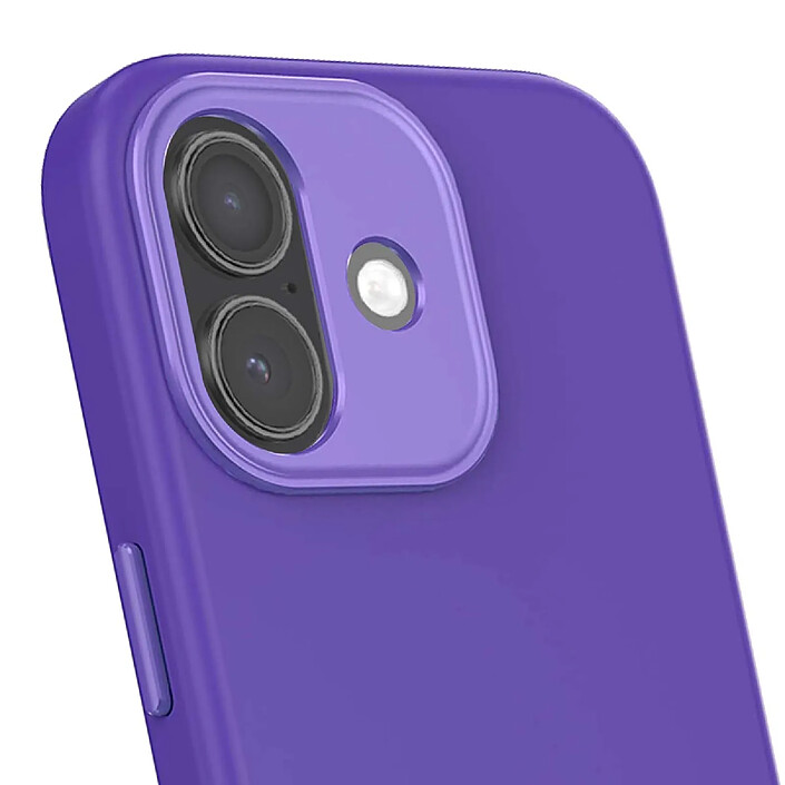 Acheter Decoded Coque en Silicone pour iPhone 17 Antimicrobienne Compatible MagSafe Violet