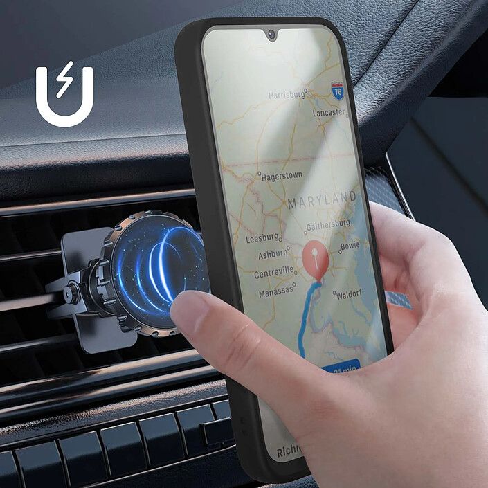 Avis Avizar Coque pour Redmi 15C avec Support Anneau et Fixation Magnétique Noir