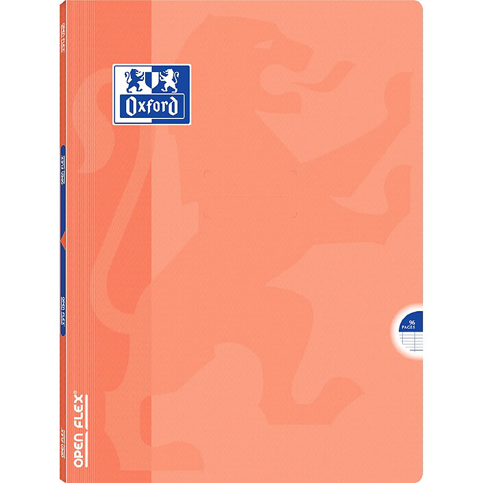 Avis OXFORD cahier openflex pastel pp agrafé 24x32cm 96Pgrands carreaux coloris aléaroire