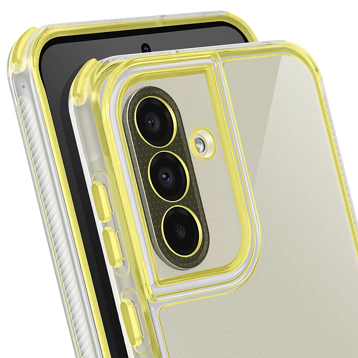 Acheter Avizar Coque pour Galaxy A36 Renforcée Conception Bi-Matière Texturé Antidérapants