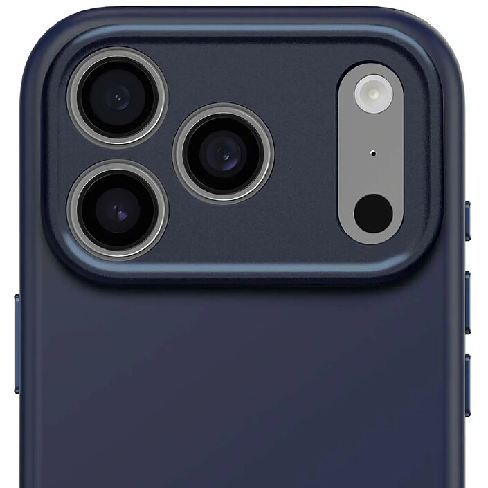 Avis Decoded Coque MagSafe pour iPhone 17 Pro en Silicone Antimicrobienne Ultra Résistant Bleu marine