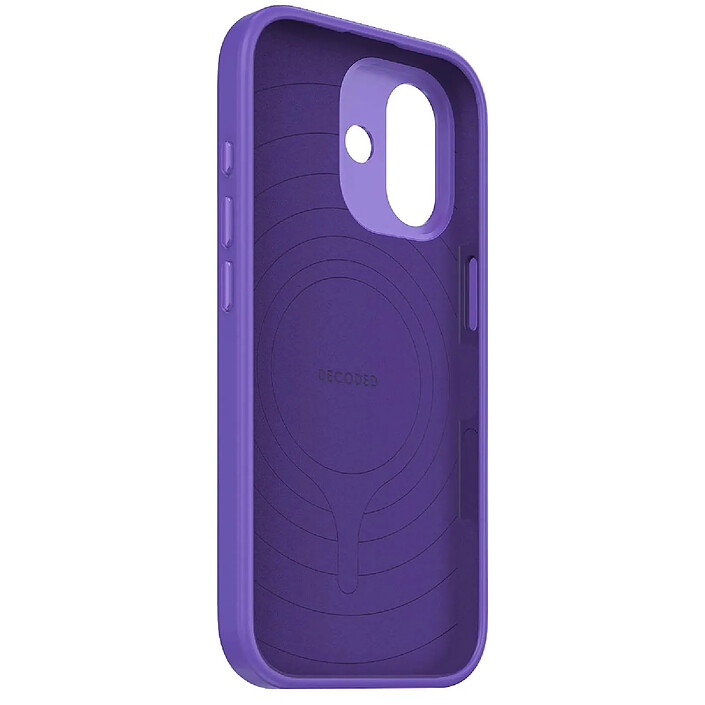 Avis Decoded Coque en Silicone pour iPhone 17 Antimicrobienne Compatible MagSafe Violet