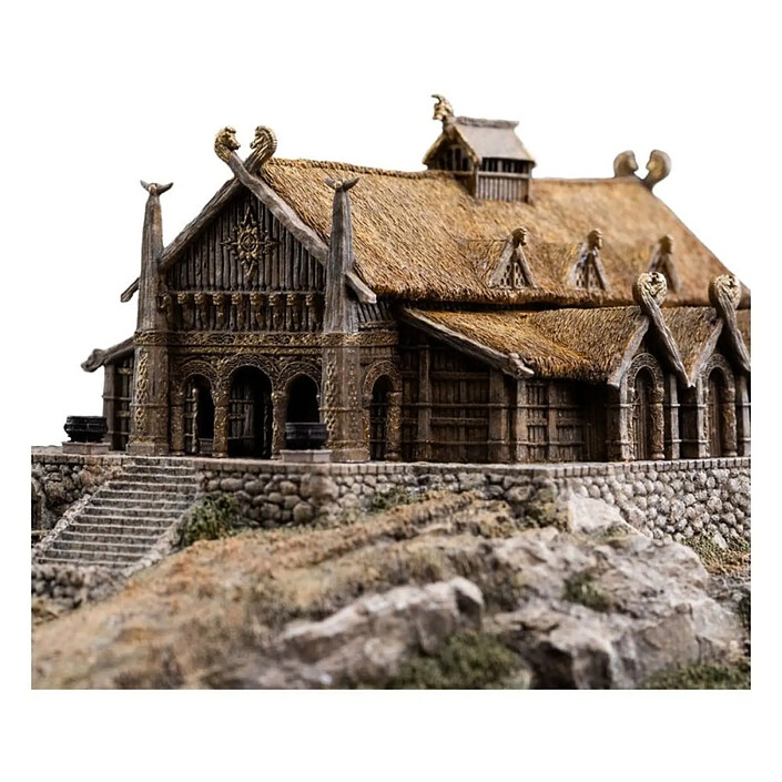 Avis Le Seigneur des Anneaux - Statuette The Golden Hall of Edoras 9 cm