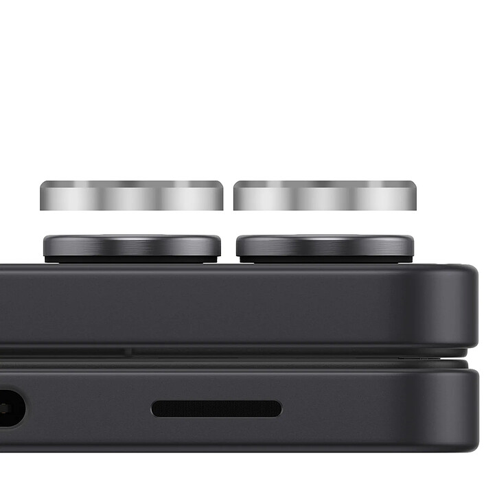 Avis Enkay Protection d'Objectif Caméra pour Galaxy Z Flip 7 Double lentille Argent