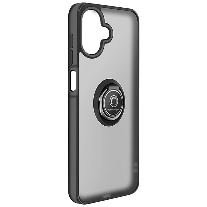 Avizar Coque pour Galaxy A07 / A06 avec Support Anneau et Fixation Magnétique Noir