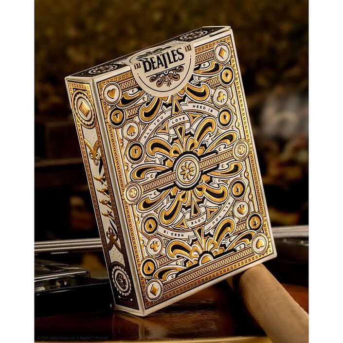 Avis The Beatles - Jeu de cartes The Beatles White Special Edition