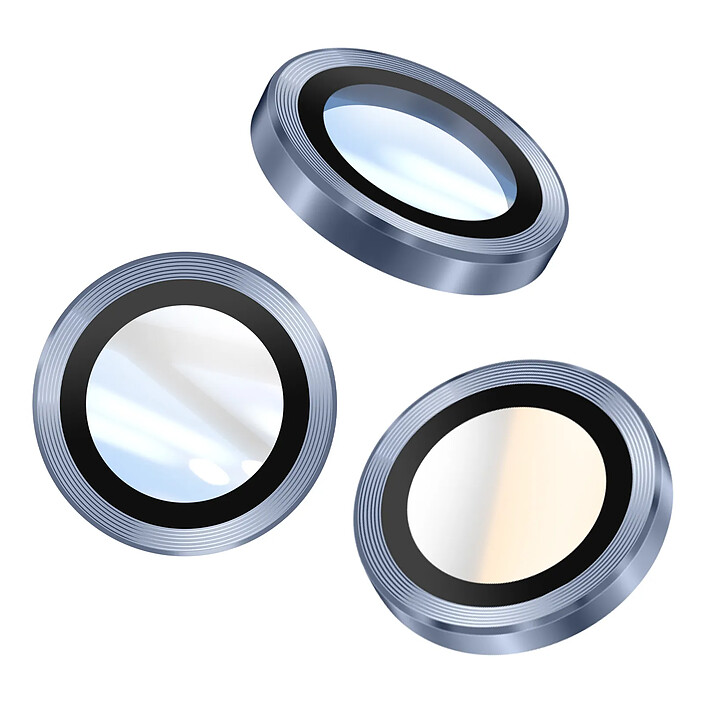 Enkay Protection d'Objectif Caméra pour Galaxy Z Fold 7 Triple lentille Bleu pas cher