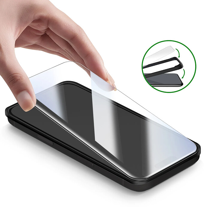 4smarts Protection d'Écran pour iPhone Air en Verre Trempé Série Second Glass Transparent pas cher