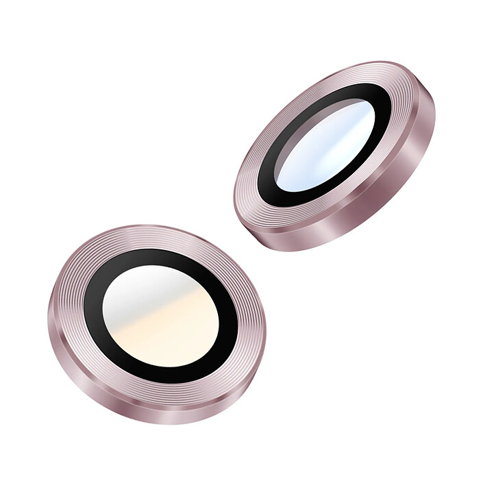 Enkay Protection d'Objectif Caméra pour Galaxy Z Flip 7 Double lentille Rose pas cher