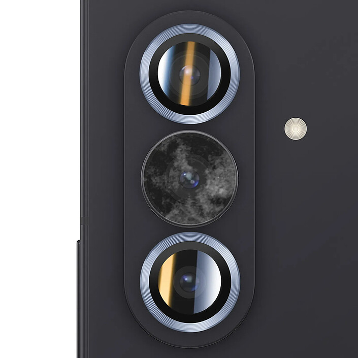 Acheter Enkay Protection d'Objectif Caméra pour Galaxy Z Fold 7 Triple lentille Bleu