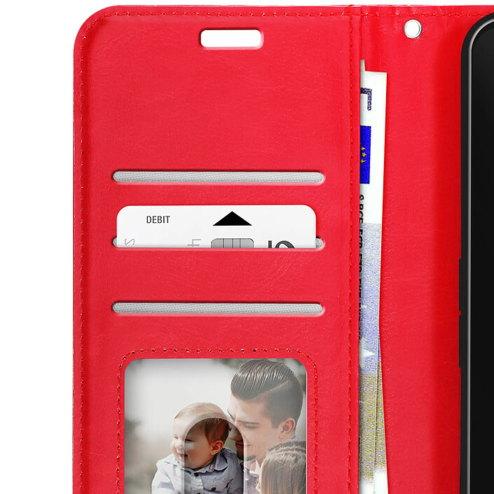 Avis Mayaxess Étui Portefeuille pour Nothing Phone 3 avec Dragonne et Fonction Support Rouge