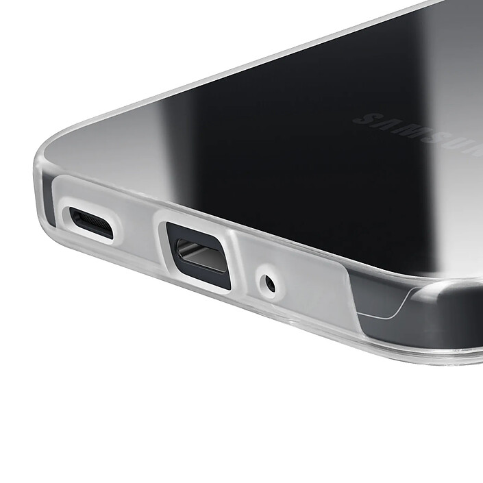 Avizar Coque Intégrale pour Galaxy A17 Protection 360° en Silicone Transparent pas cher