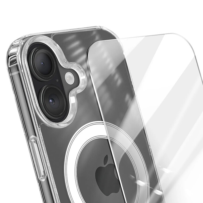 Avis 4smarts Coque MagSafe pour iPhone 17 Série Pack Premium avec Verre Trempé 9H Transparent