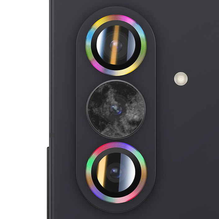 Acheter Enkay Protection d'Objectif Caméra pour Galaxy Z Fold 7 Triple lentille Multicolore
