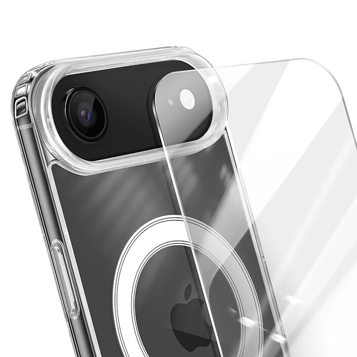 Avis 4smarts Coque MagSafe pour iPhone Air Série Pack Premium avec Verre Trempé 9H Transparent