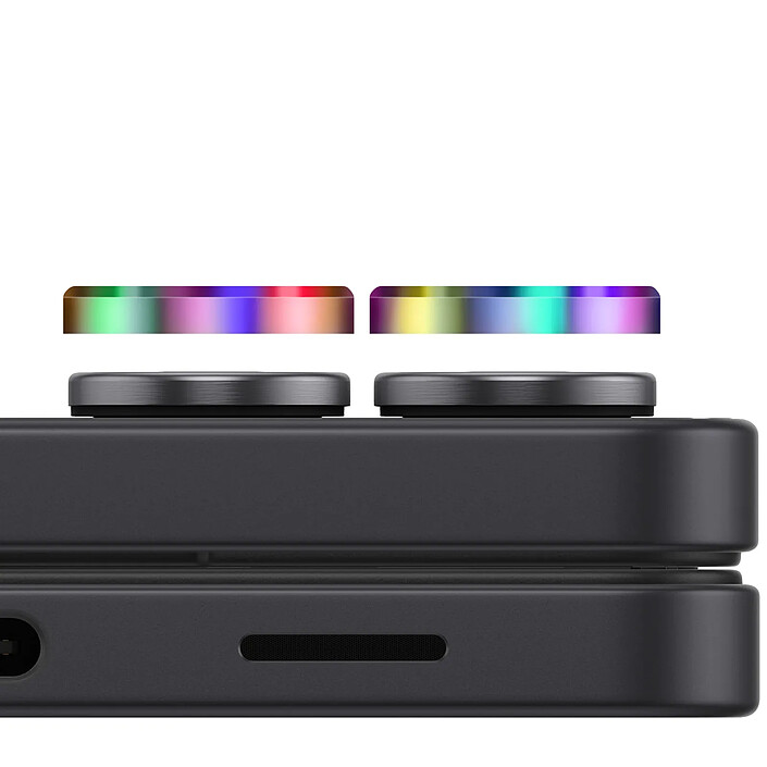 Avis Enkay Protection d'Objectif Caméra pour Galaxy Z Flip 7 Double lentille Multicolore