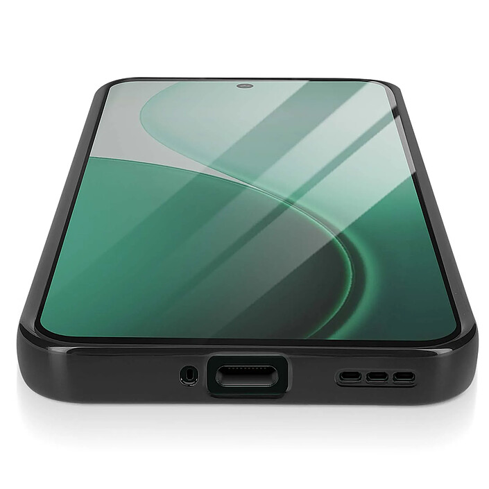 Acheter Avizar Coque pour Oppo Reno 14F / 14 FS Design Hybride Ultra-Résistant Noir transparent