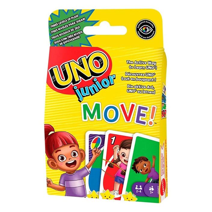 UNO - Jeux de cartes UNO Junior Move!