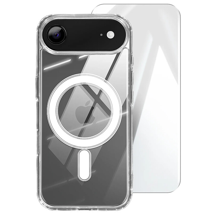 4smarts Coque MagSafe pour iPhone Air Série Pack Premium avec Verre Trempé 9H Transparent