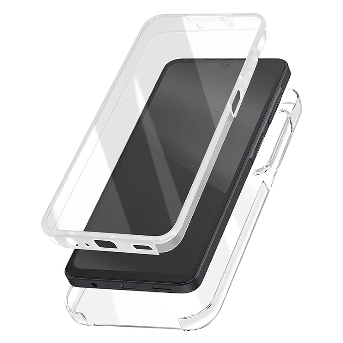 Avizar Coque Intégrale pour Galaxy A07 Protection 360° en Silicone