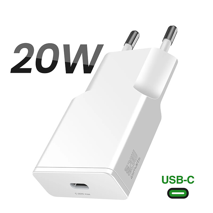 Avis 4smarts Coque pour iPhone Air Pack Starter Premium 3-en-1 avec Chargeur USB-C 20W Transparent