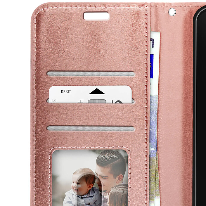 Avis Mayaxess Étui Portefeuille pour Google Pixel 10 Pro XL avec Dragonne et Fonction Support Rose champagne