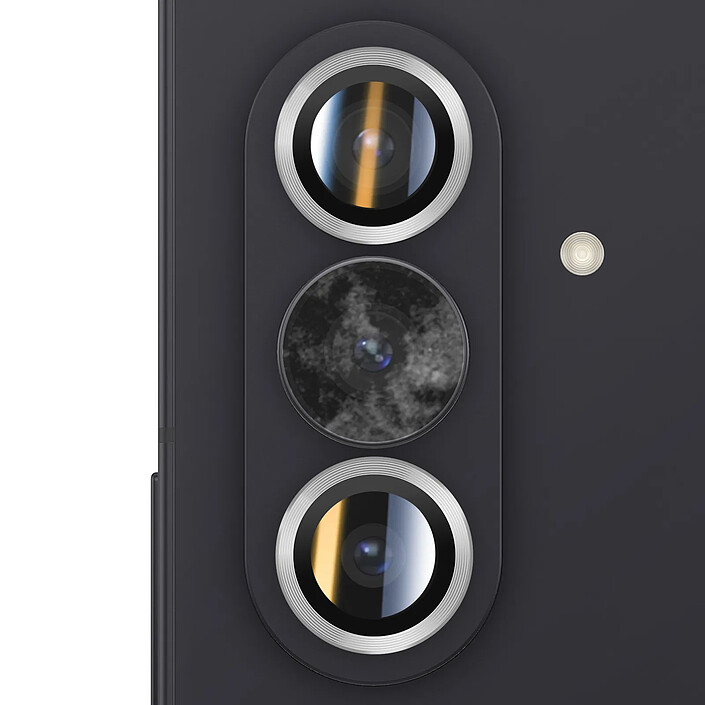 Acheter Enkay Protection d'Objectif Caméra pour Galaxy Z Fold 7 Triple lentille Argent