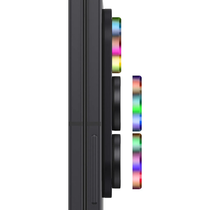 Avis Enkay Protection d'Objectif Caméra pour Galaxy Z Fold 7 Triple lentille Multicolore