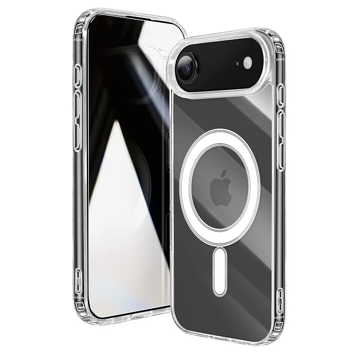 4smarts Coque MagSafe pour iPhone Air Série Pack Premium avec Verre Trempé 9H Transparent pas cher