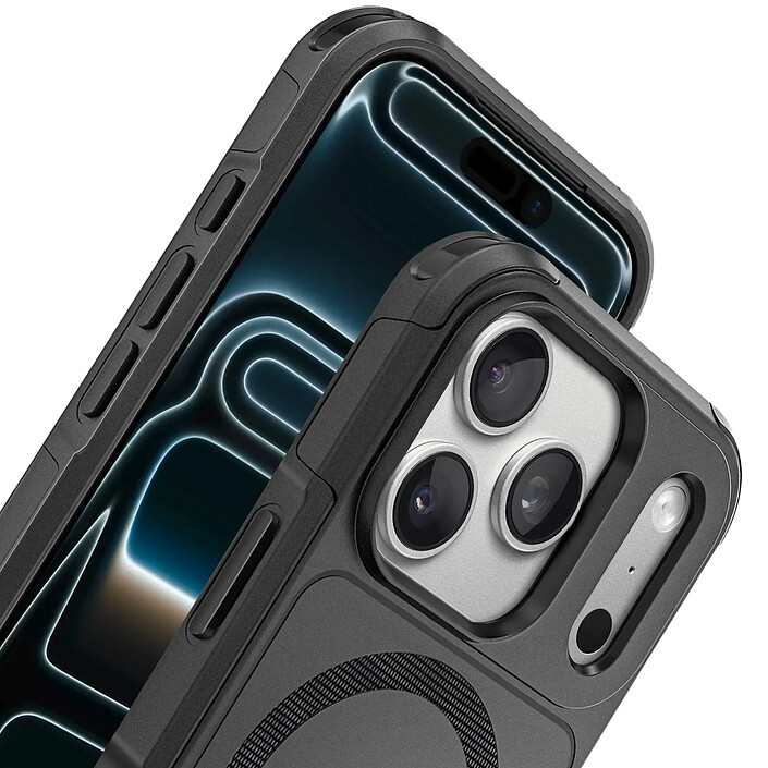 Avis 4smarts Coque pour iPhone 17 Pro Série Defend Compatible MagSafe Noir