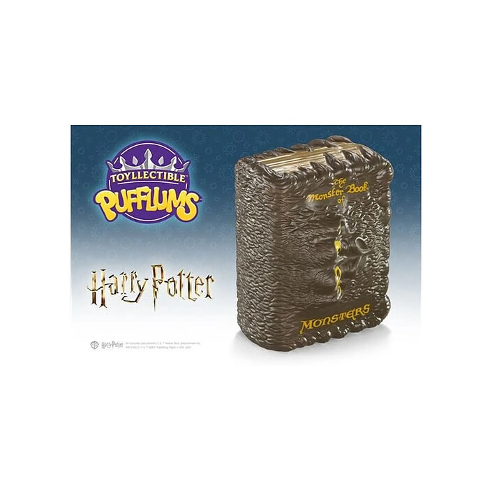 Harry Potter - Figurine anti-stress Squishy Pufflums The Monster Book of Monsters 15 cm pas cher