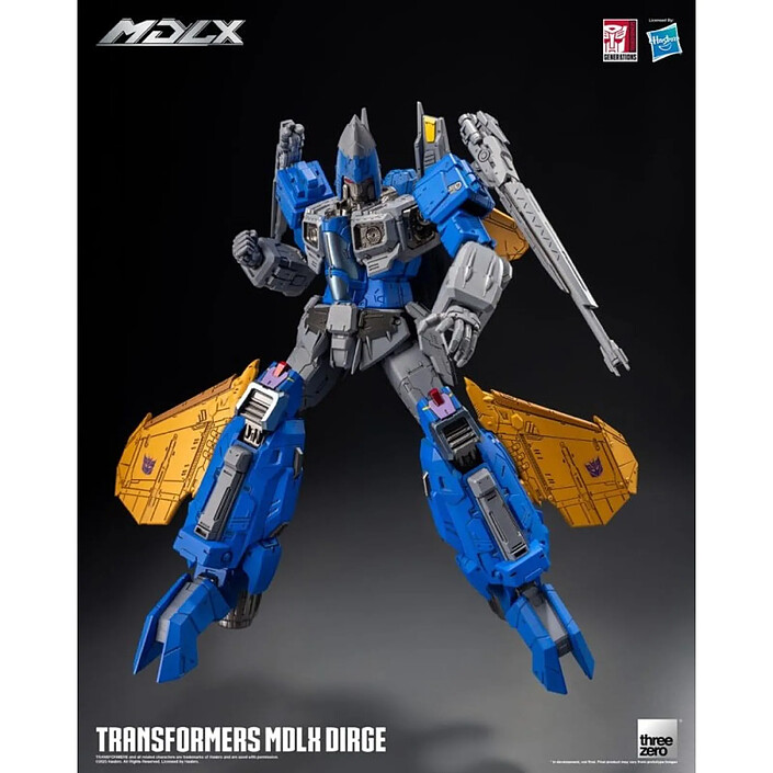 Transformers - Figurine MDLX Dirge 20 cm pas cher