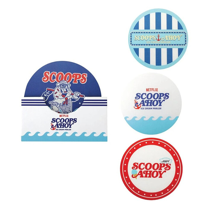 Stranger Things - Pack 4 sous-verres Stranger Things