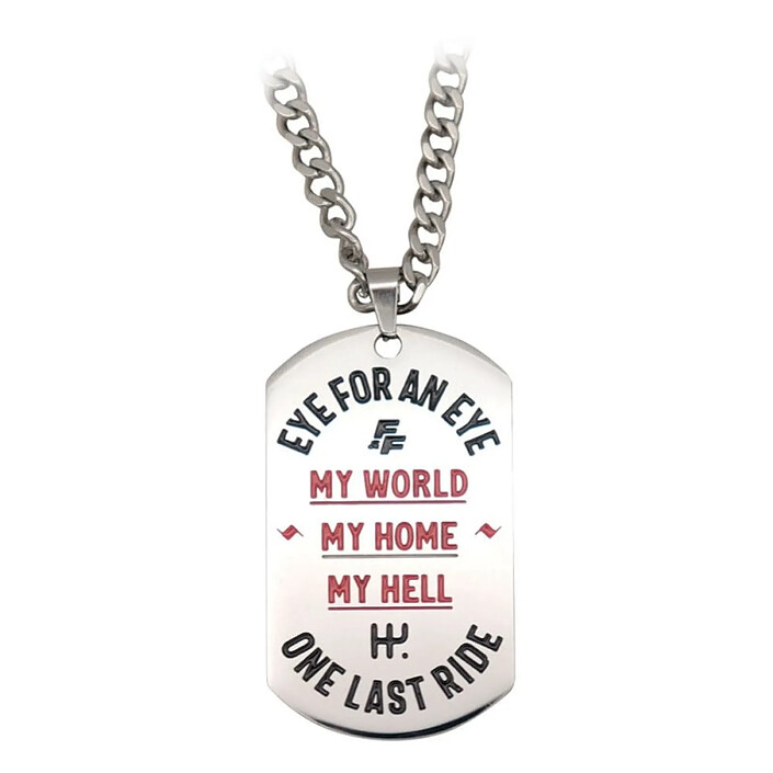Fast & Furious - Pendentifs Fast & Furious Dog Tag pas cher