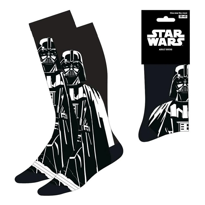 Star Wars - Paire de chaussettes Darth Vader 38-45