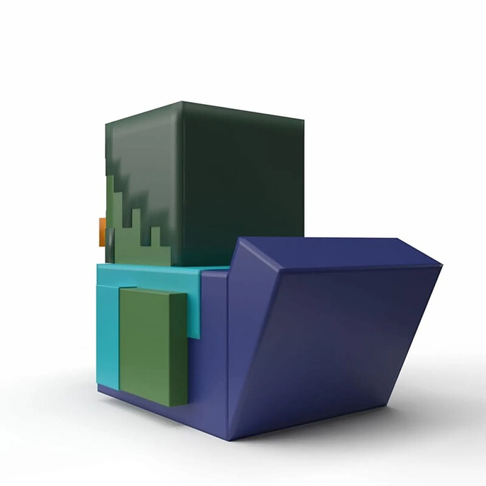 Avis Minecraft - Mini figurine Tubbz Zombie 5 cm