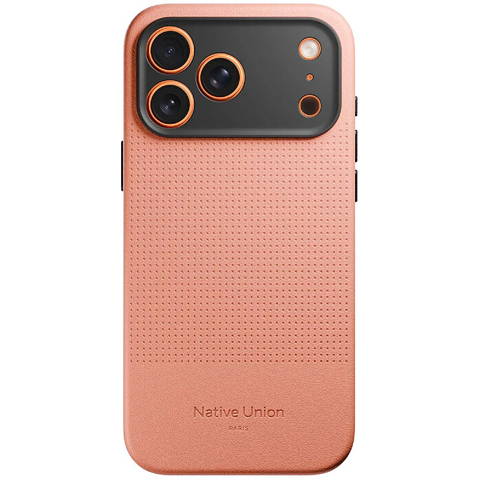 Native Union Coque MagSafe iPhone 17 Pro Max Série Active Case Ultra Renforcé Orange