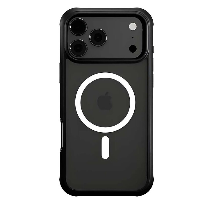 CYGNETT Coque Intégrale pour iPhone 17 Pro Max MagTitan MagSafe avec Verre d'Écran 9H Noir transparent