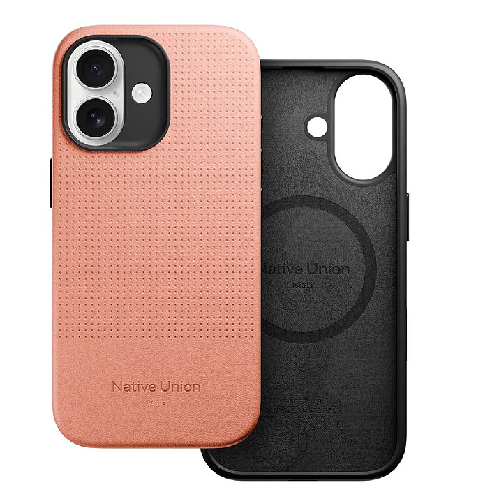 Avis Native Union Coque MagSafe pour iPhone 17 Série Active Case Ultra Renforcé Orange