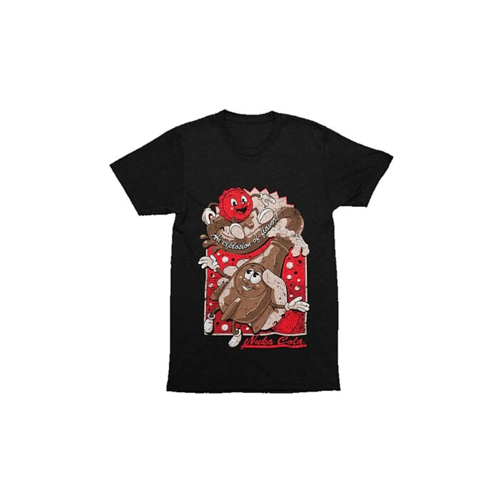 Fallout - T-Shirt Nuka Cola Vintage Ad Fallout