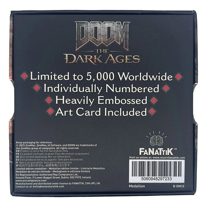 Avis Doom : The Dark Ages - Médaillon Saw Shield