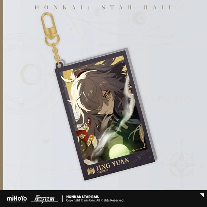 Honkai: Star Rail - Porte-clés Countdown Departure Series Jing Yuan Glitter 9 cm