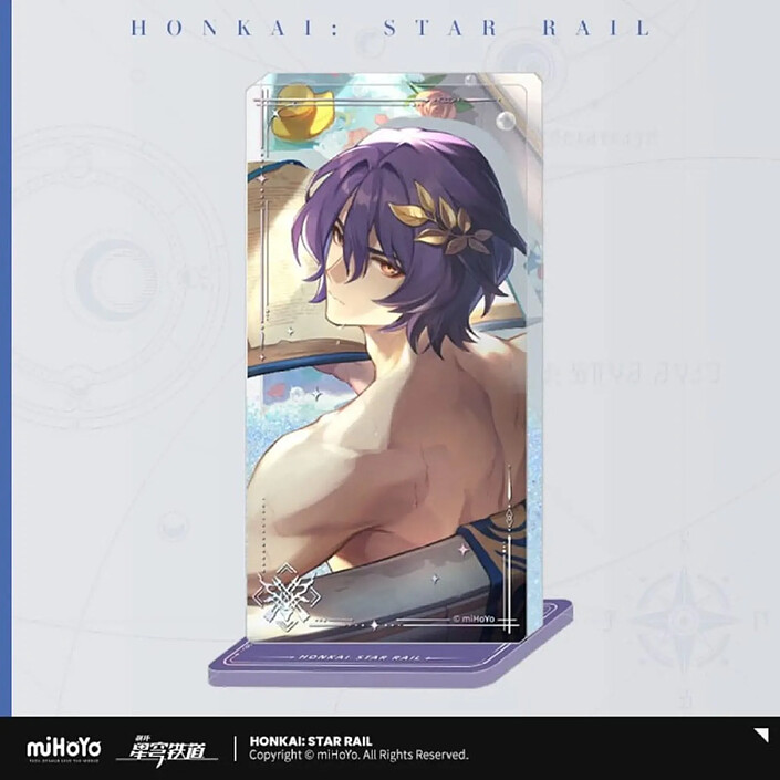 Honkai: Star Rail - Ornement en acrylique avec paillettes Dr. Ratio Baptism of Pure Thought 15 cm