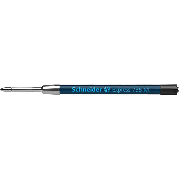 SCHNEIDER Recharge Express 735 Pointe Moyenne Noir x 10